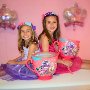 عروسک سورپرایزی Itty Bitty Prettys مدل Tea Party بزرگ با 25 سورپرایز -اسباب بازی